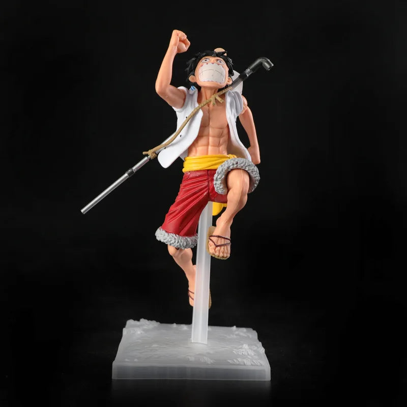 One Piece Luffy, Ace and Sabo Running Figures