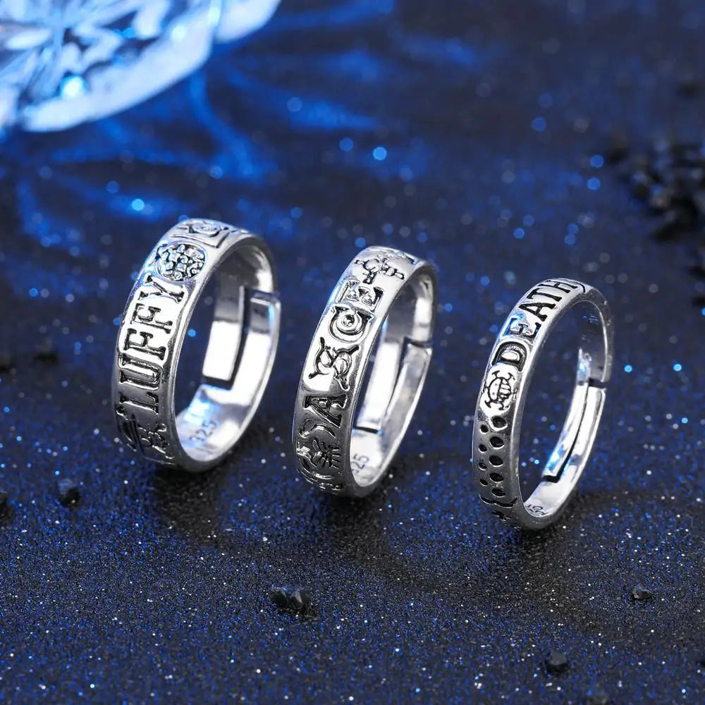 Luffy, Ace and Law Rings