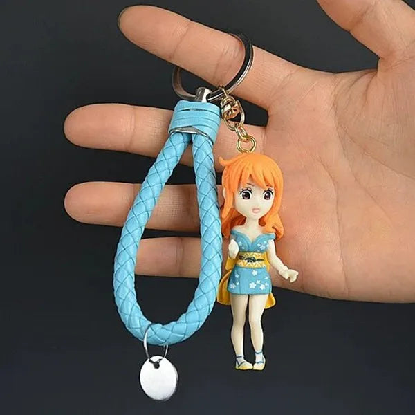 One Piece Figure Model Keychains