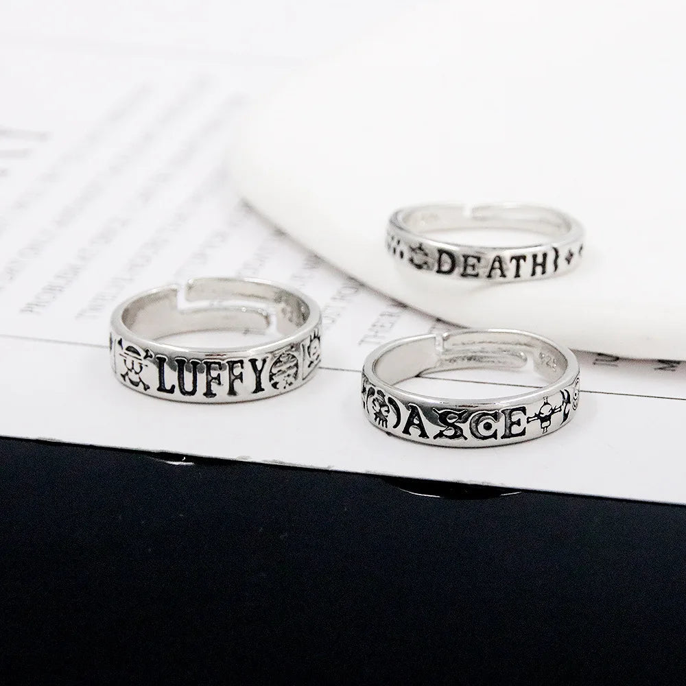 Luffy, Ace and Law Rings