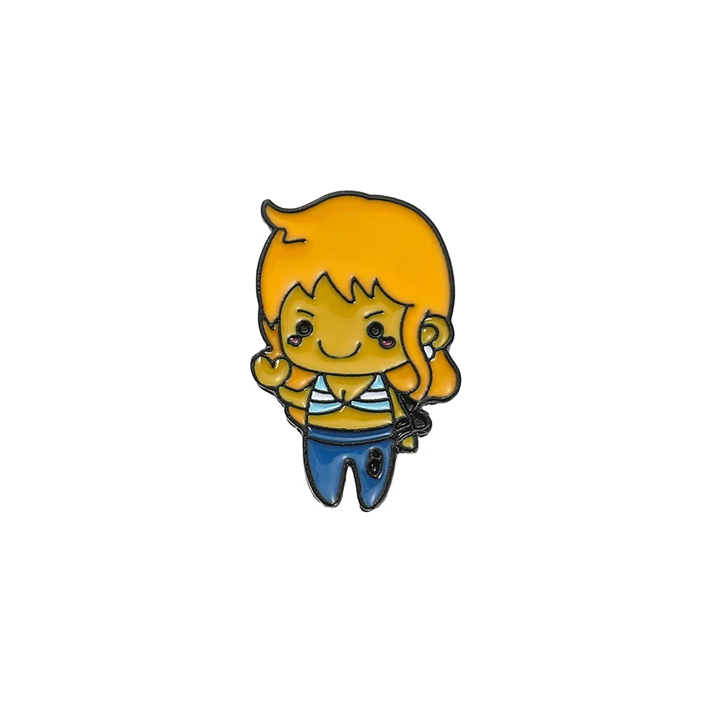 One Piece Figures Pin Accessories