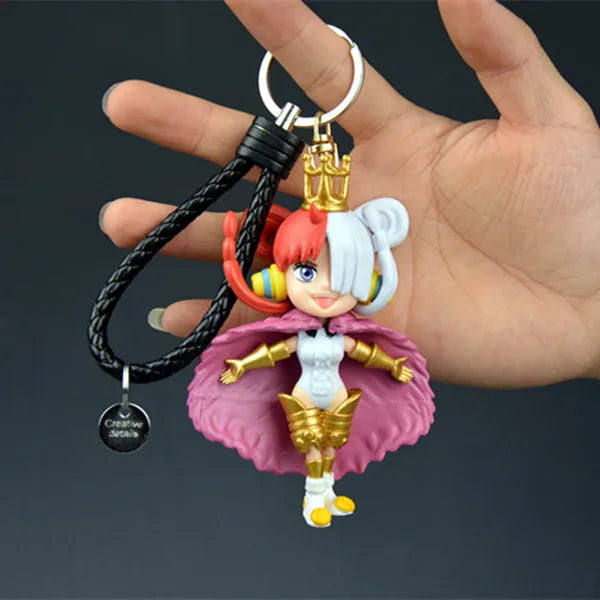 One Piece Figure Model Keychains