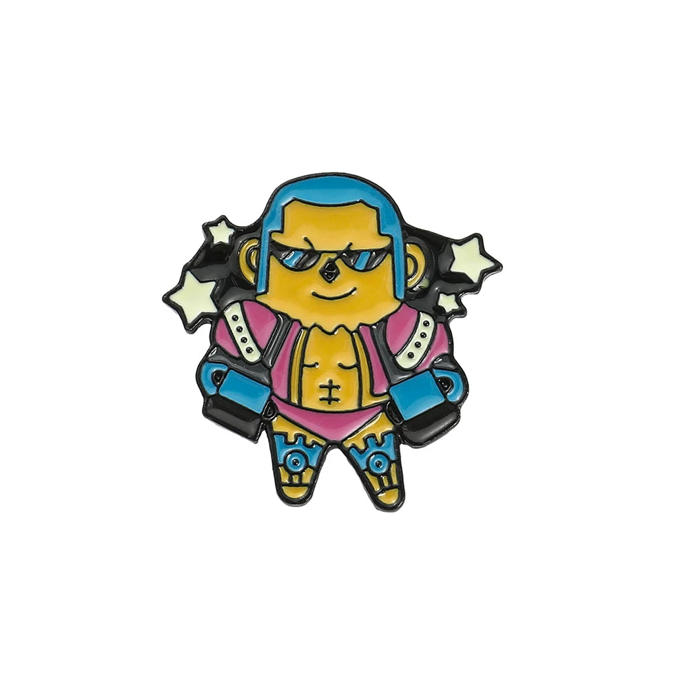 One Piece Figures Pin Accessories