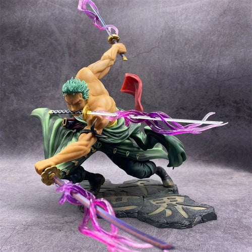 10cm Roronoa Zoro Three-blade Figure