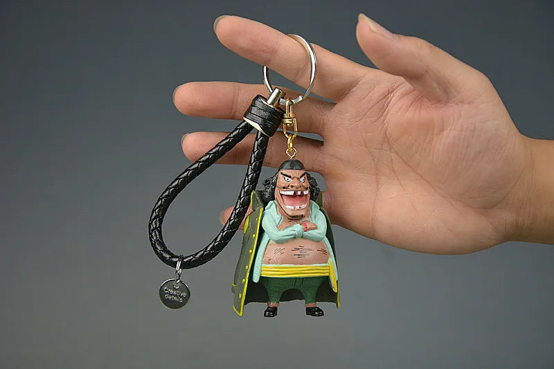 One Piece Figure Model Keychains