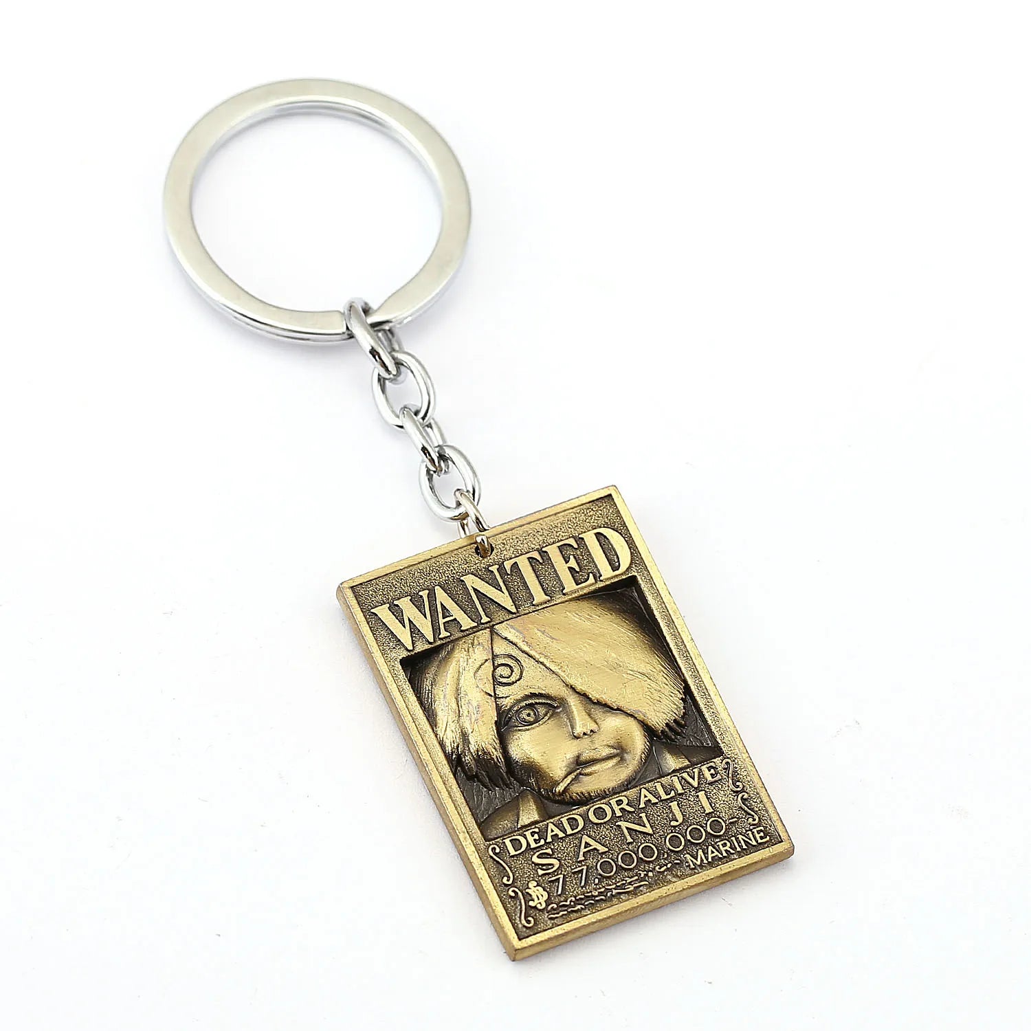 One Piece Wanted Poster Keychains