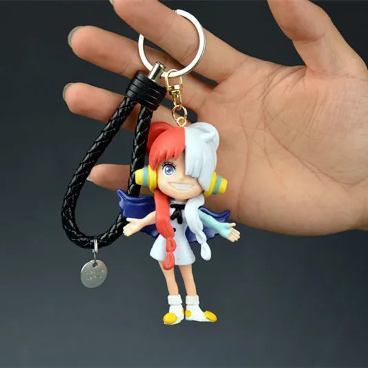 One Piece Figure Model Keychains