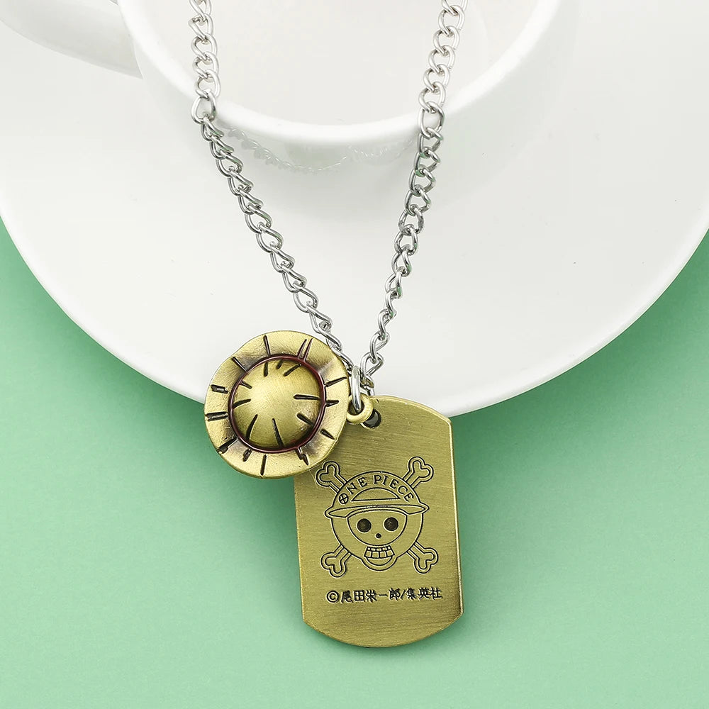 Straw Hat Necklace