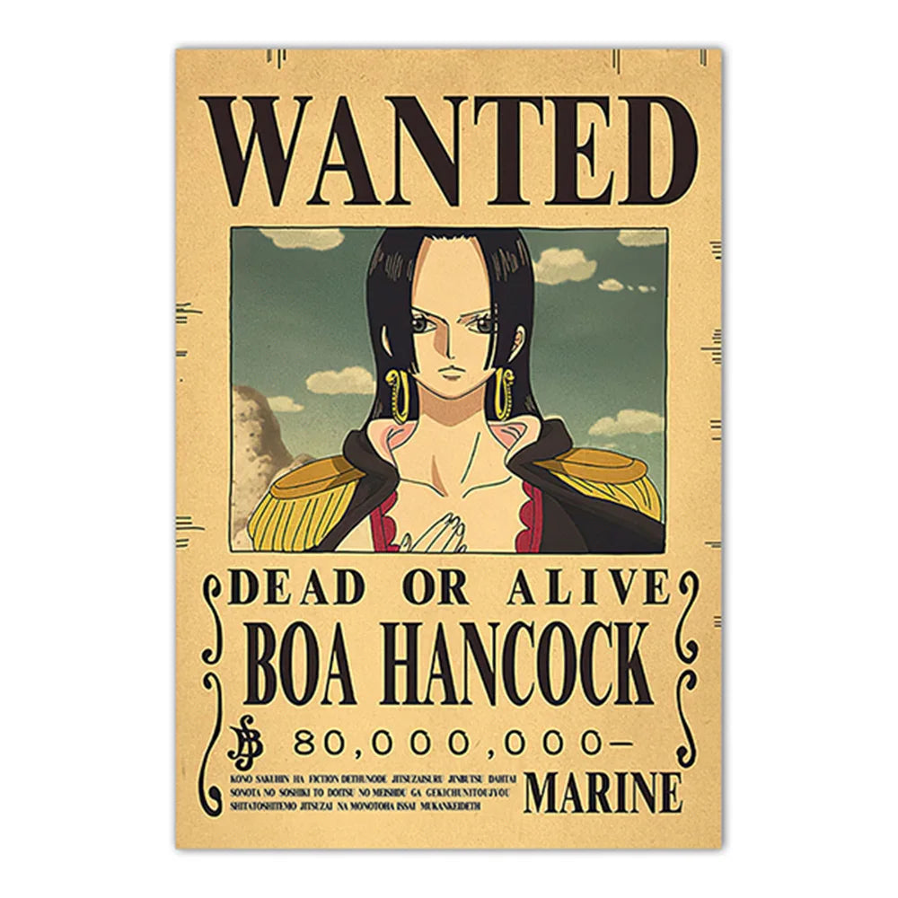 One Piece Wanted Posters