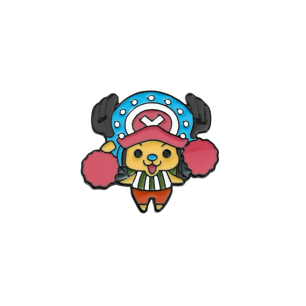 One Piece Figures Pin Accessories