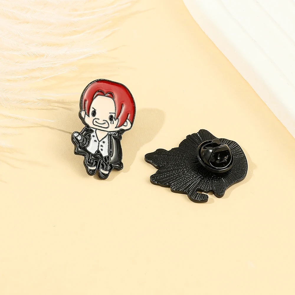 One Piece Figures Pin Accessories