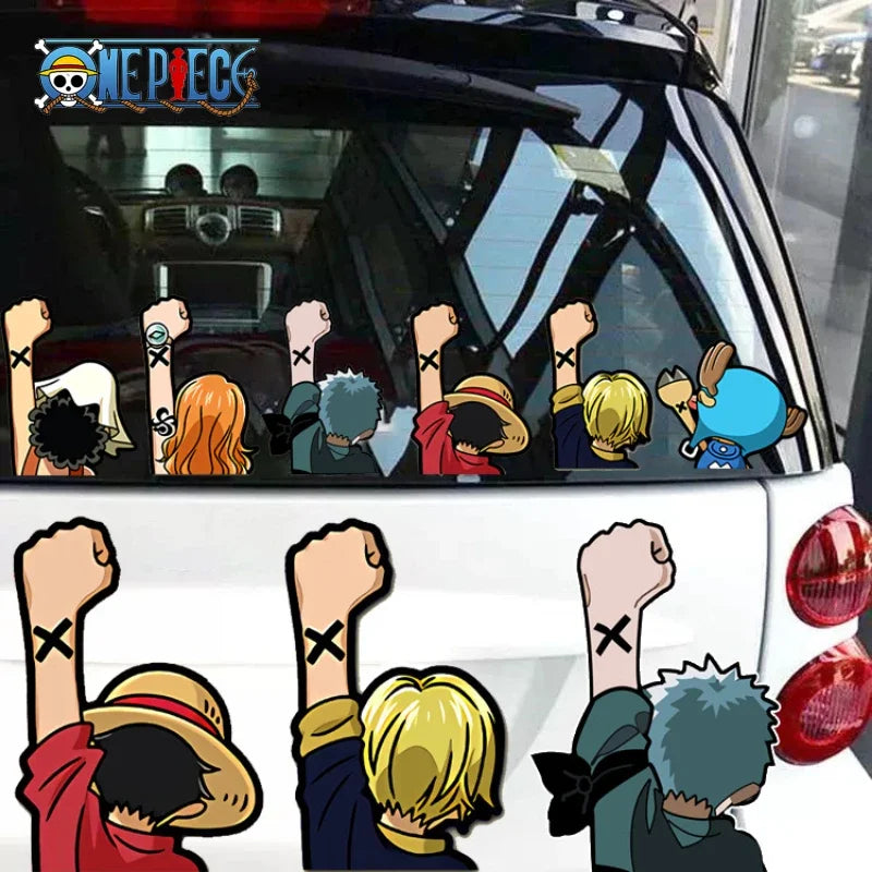 Strawhat Car Stickers