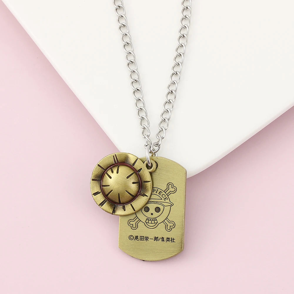 Straw Hat Necklace
