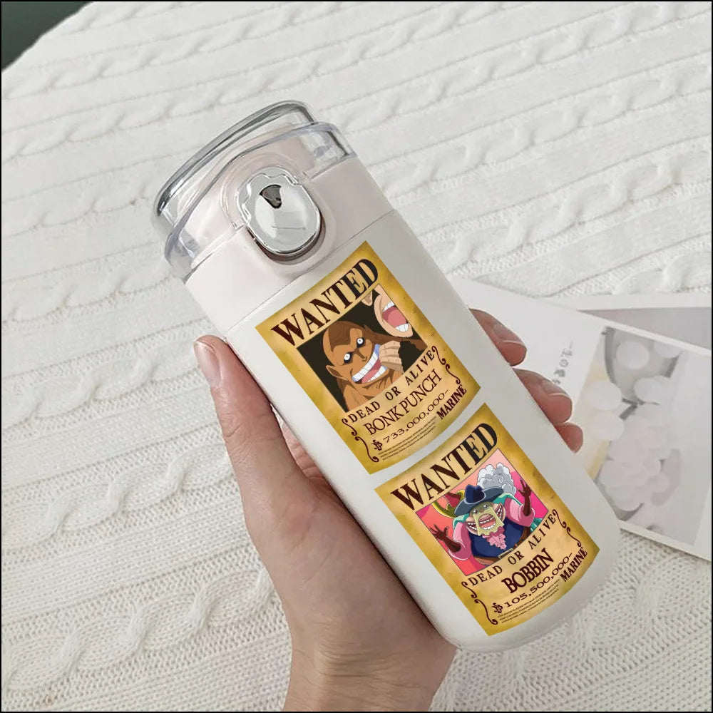 One Piece Wanted Posters Stickers (50pcs)