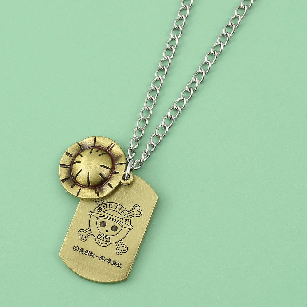 Straw Hat Necklace