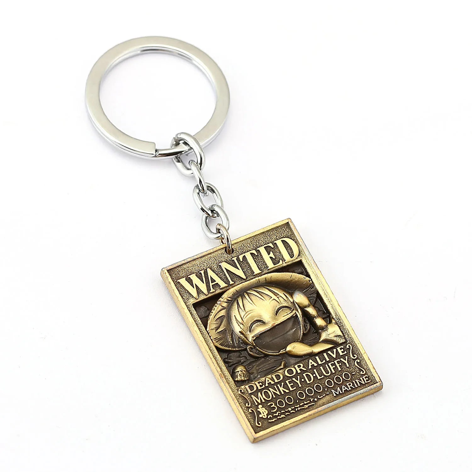 One Piece Wanted Poster Keychains