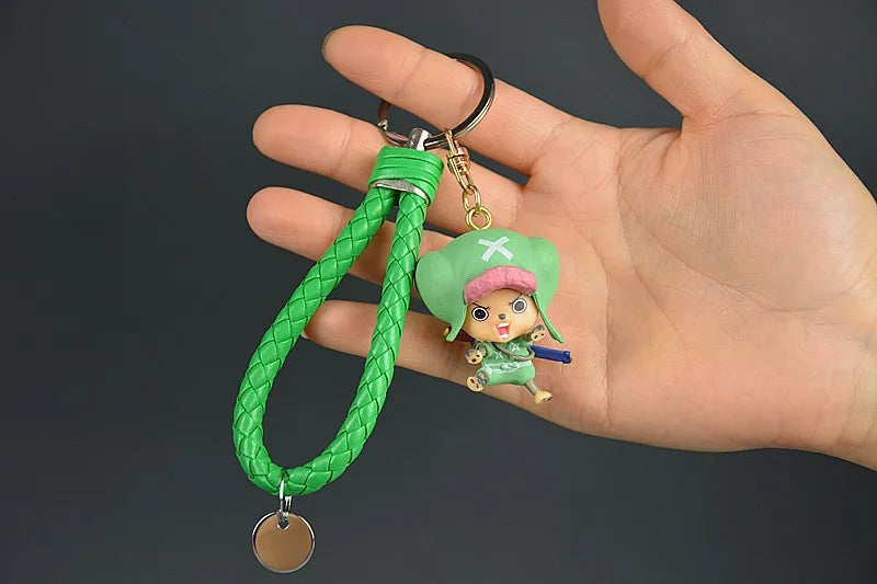 One Piece Figure Model Keychains