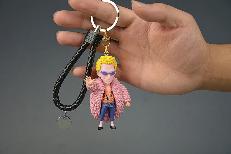 One Piece Figure Model Keychains
