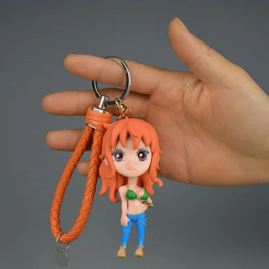 One Piece Figure Model Keychains