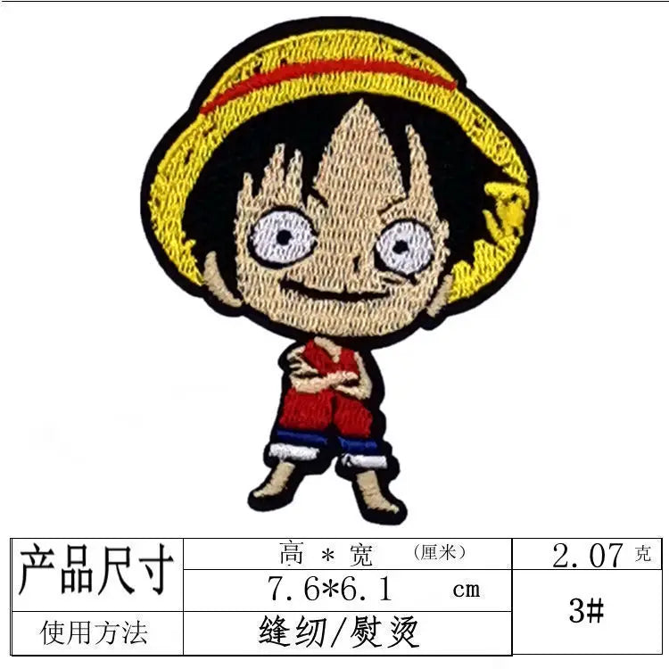 One Piece Embroidery Stickers