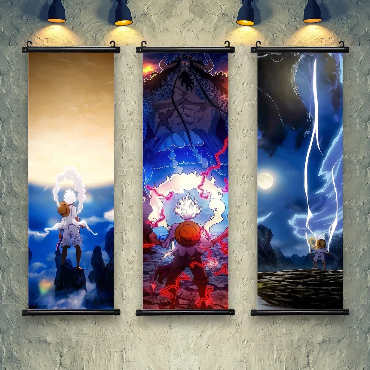 One Piece Gear 5 Scroll Paintings