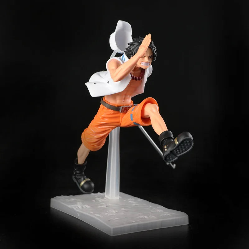 One Piece Luffy, Ace and Sabo Running Figures