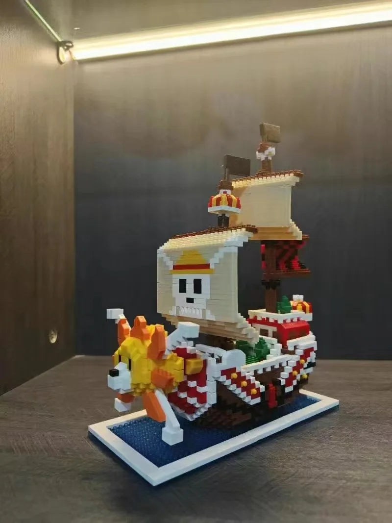 One Piece Ships Building Blocks