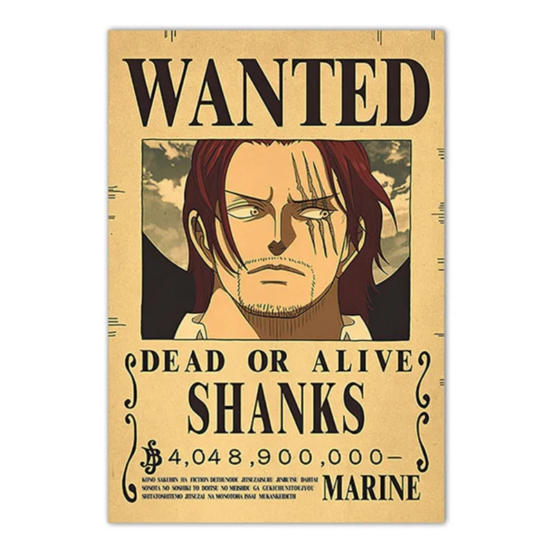One Piece Wanted Posters