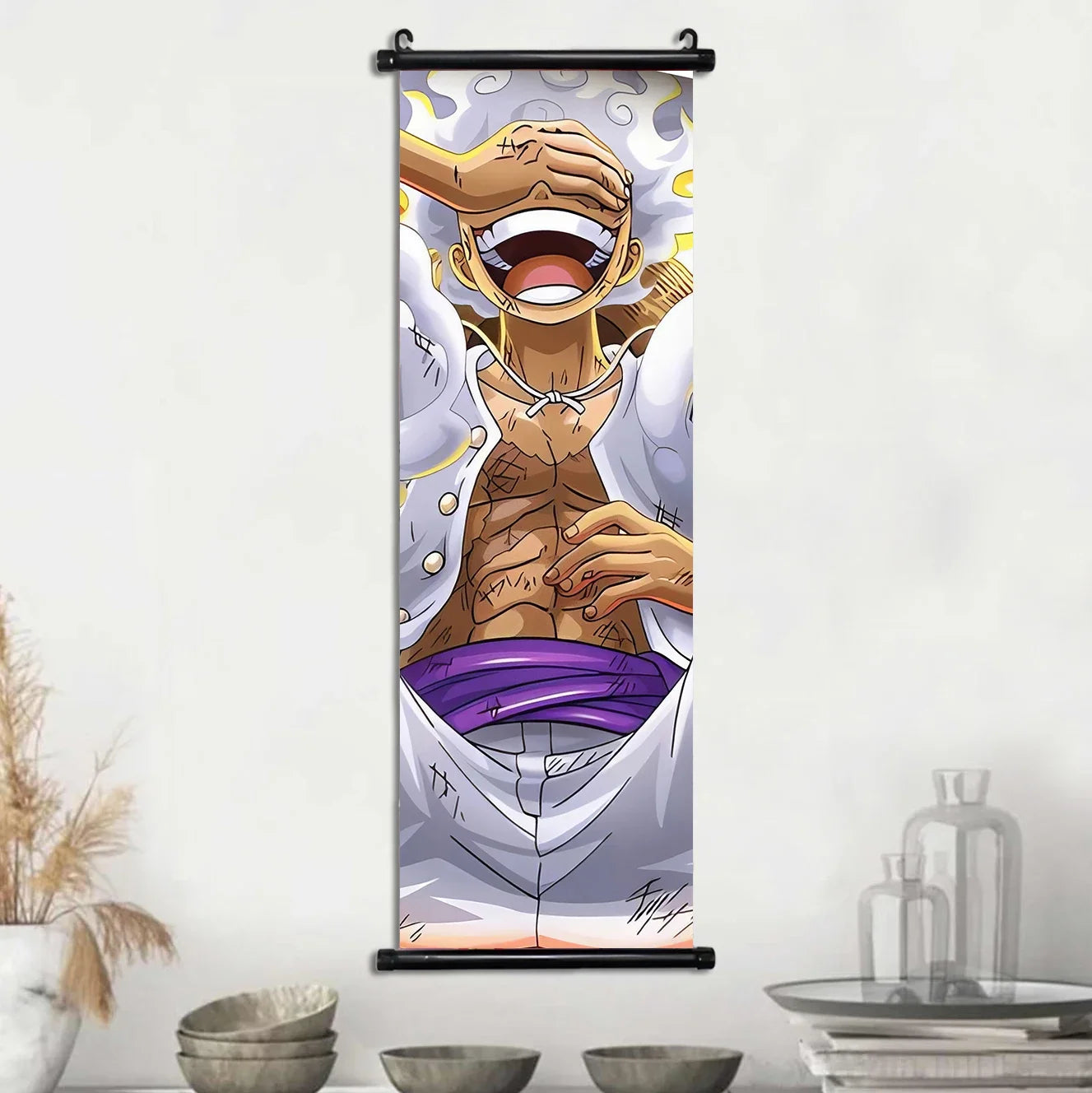 One Piece Gear 5 Scroll Paintings