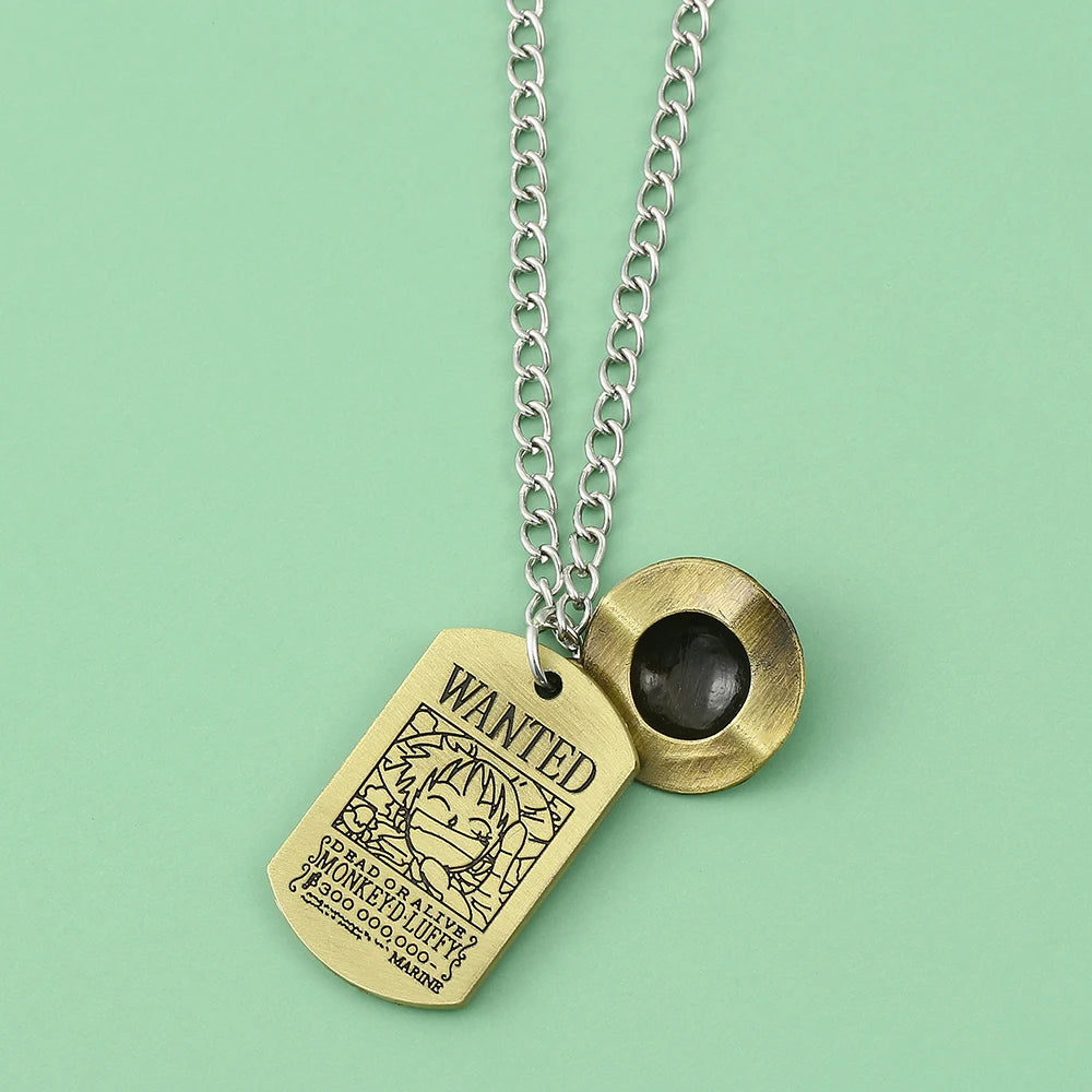 Straw Hat Necklace