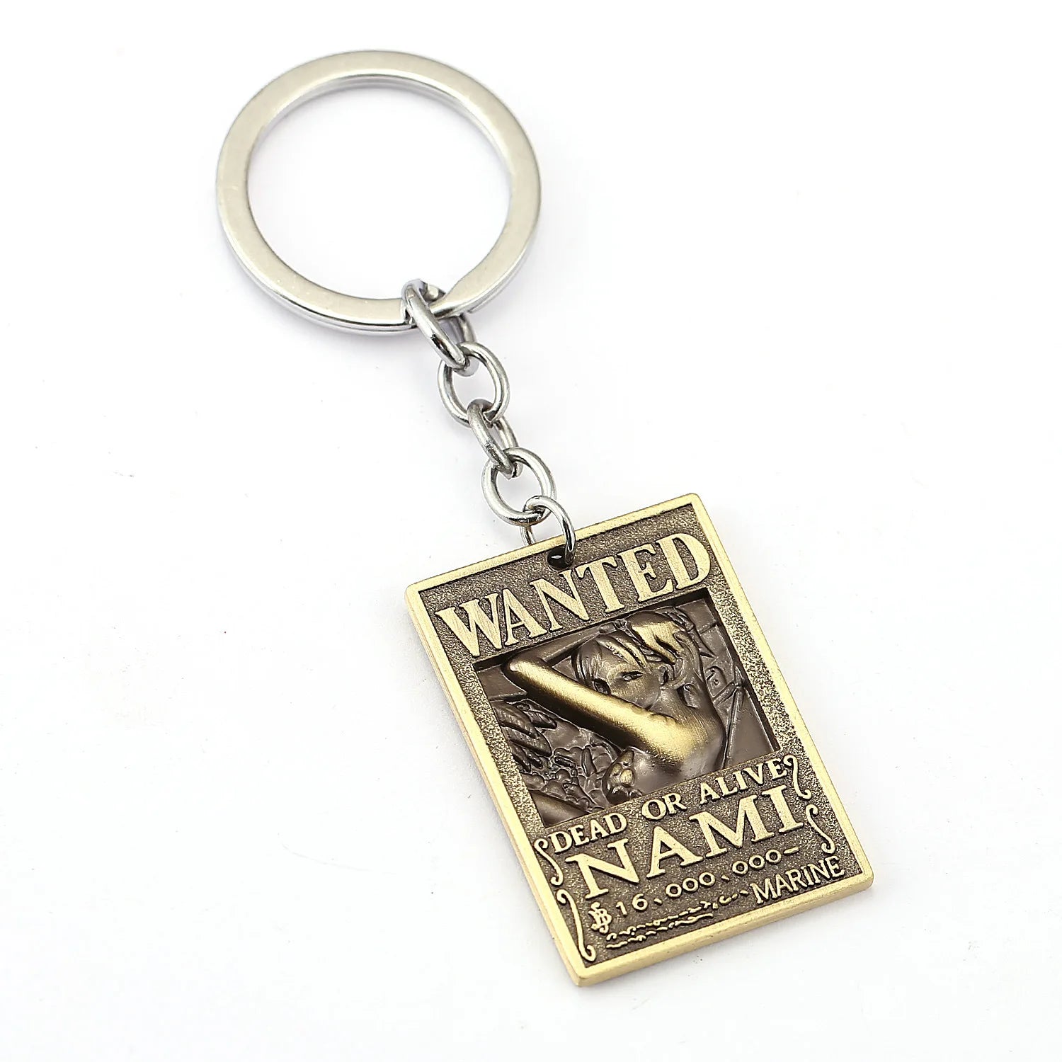 One Piece Wanted Poster Keychains