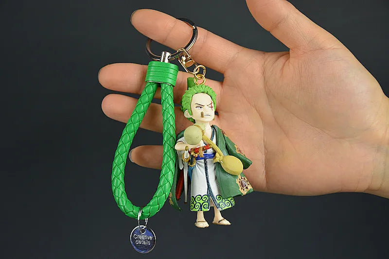 One Piece Figure Model Keychains