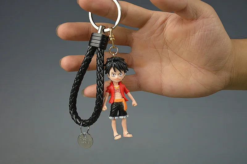 One Piece Figure Model Keychains