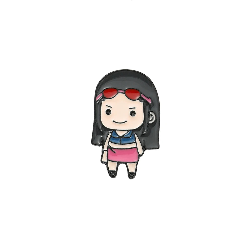 One Piece Figures Pin Accessories