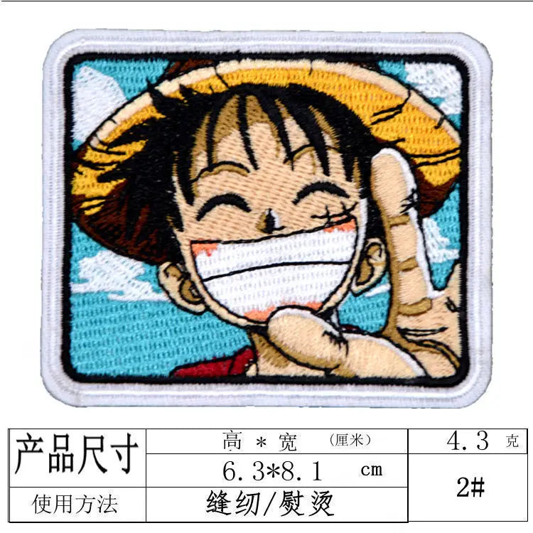 One Piece Embroidery Stickers