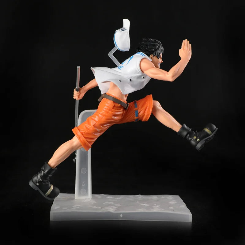One Piece Luffy, Ace and Sabo Running Figures
