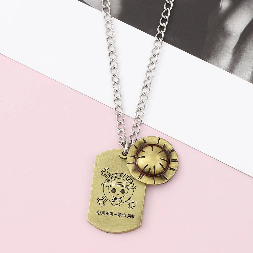 Straw Hat Necklace