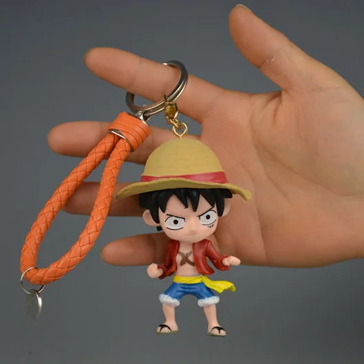 One Piece Figure Model Keychains