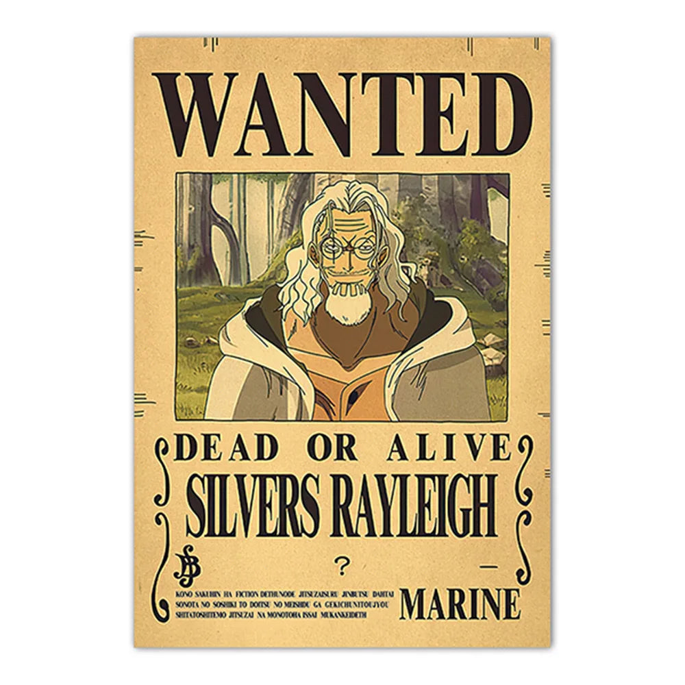 One Piece Wanted Posters