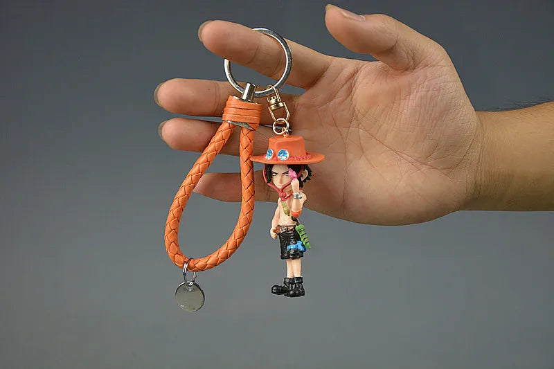 One Piece Figure Model Keychains