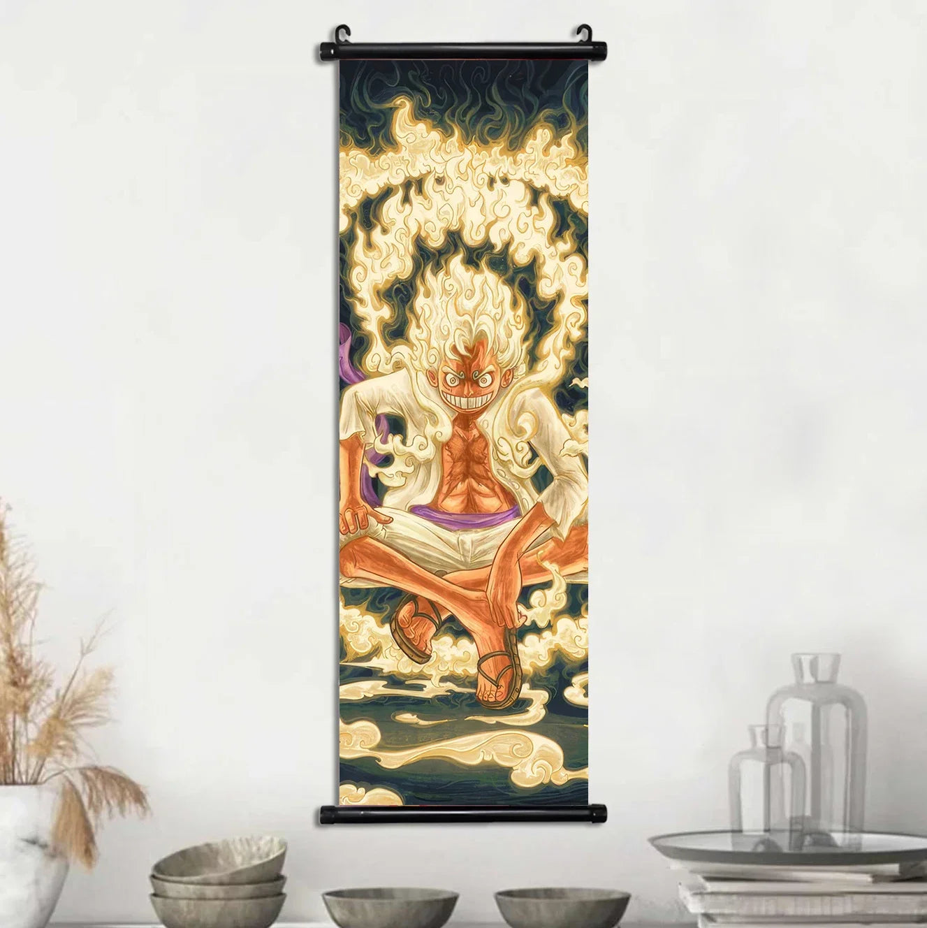 One Piece Gear 5 Scroll Paintings