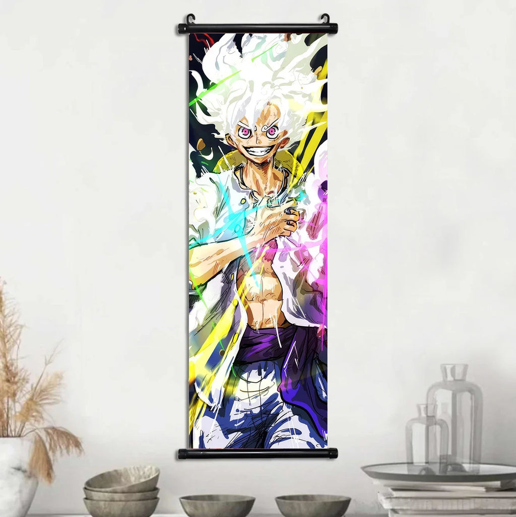 One Piece Gear 5 Scroll Paintings