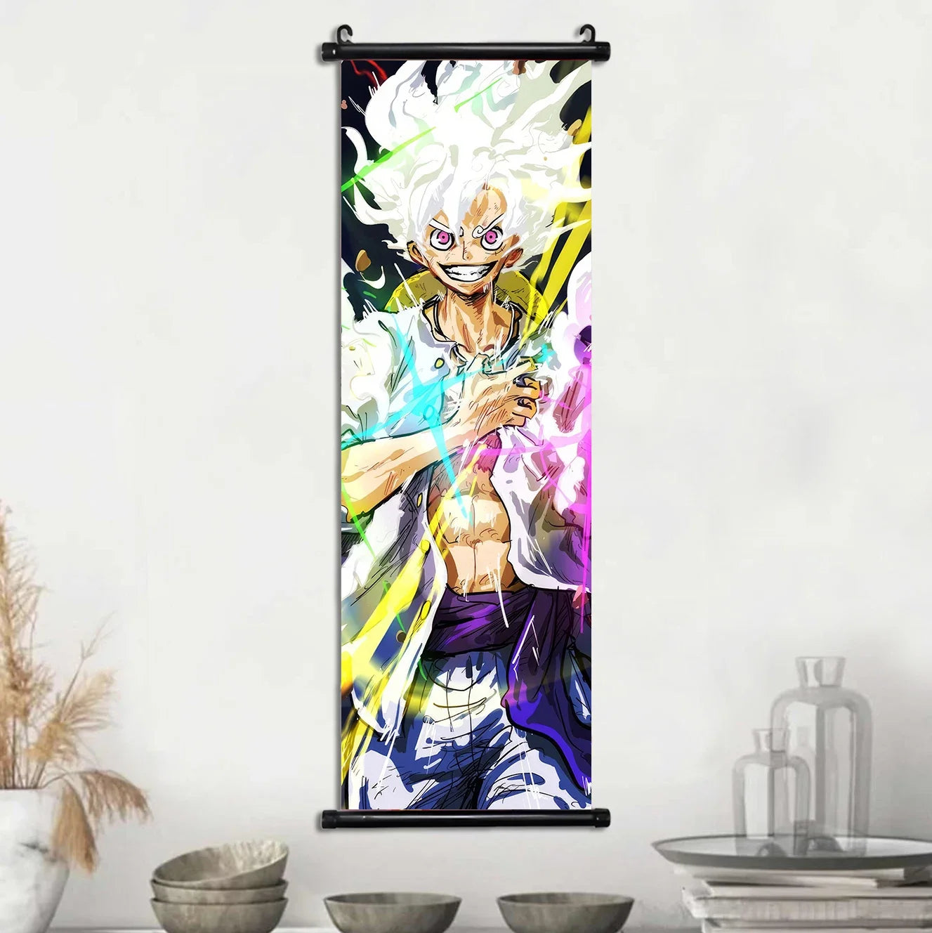 One Piece Gear 5 Scroll Paintings