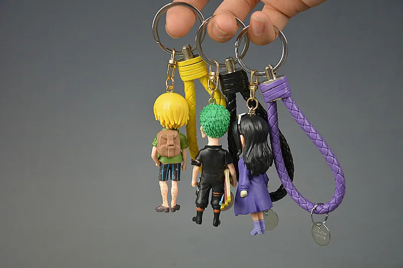 One Piece Figure Model Keychains