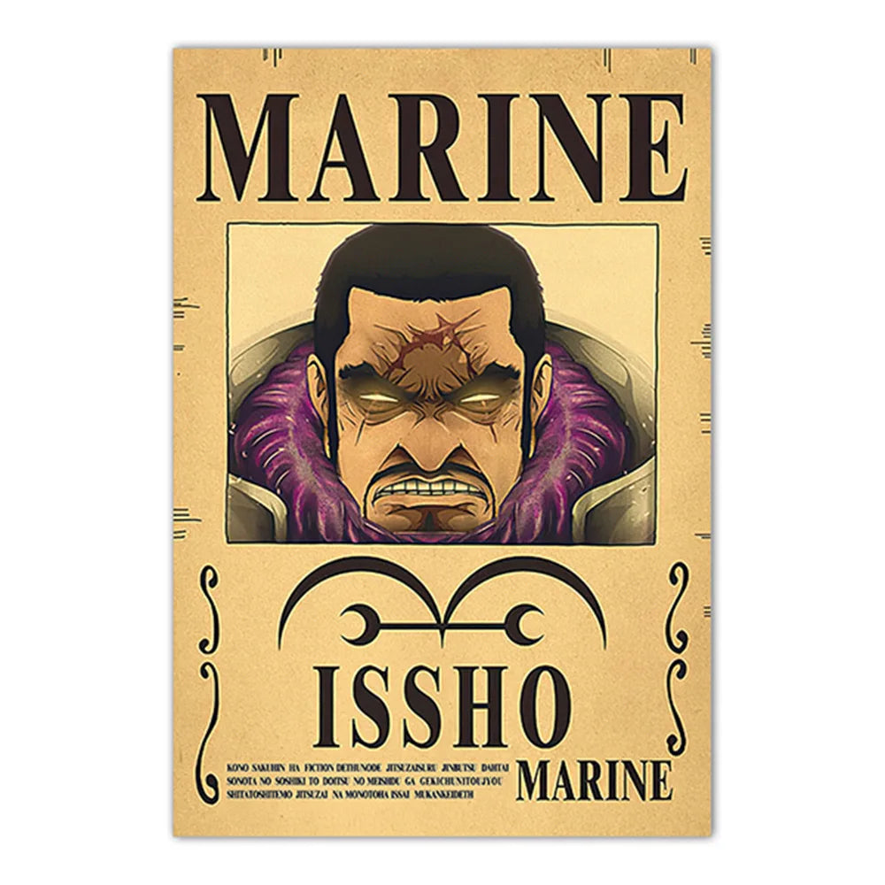 One Piece Wanted Posters