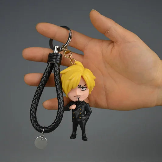 One Piece Figure Model Keychains