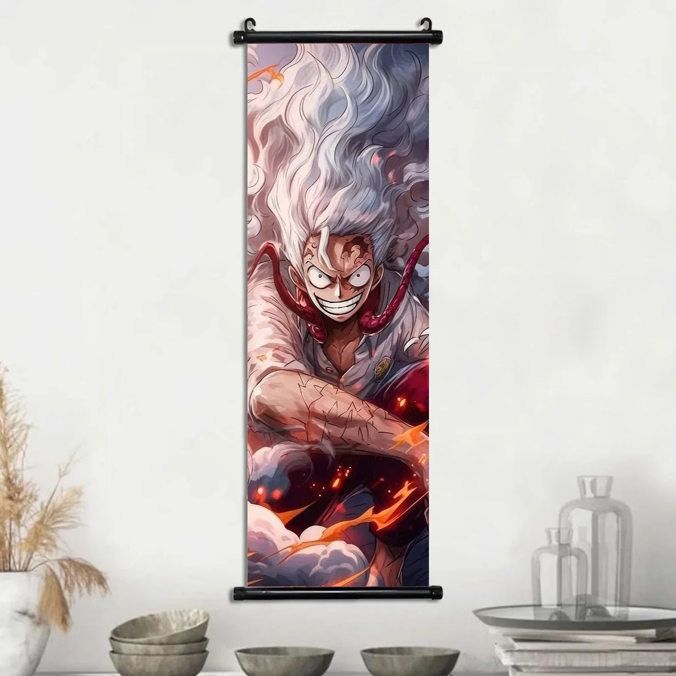 One Piece Gear 5 Scroll Paintings