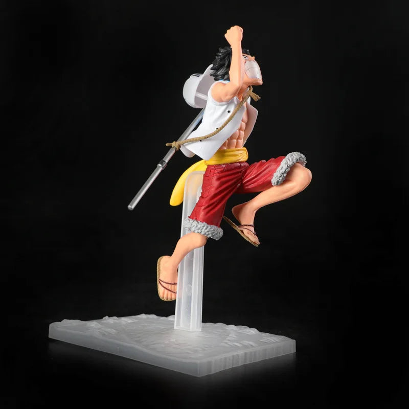 One Piece Luffy, Ace and Sabo Running Figures