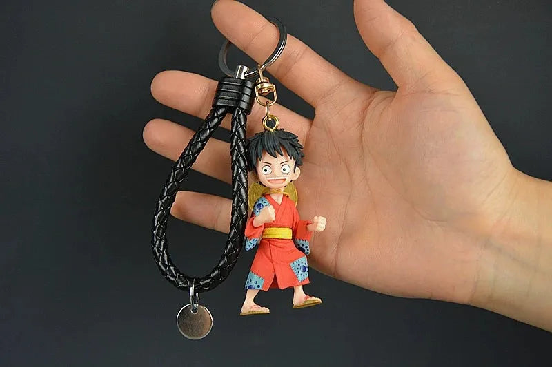 One Piece Figure Model Keychains