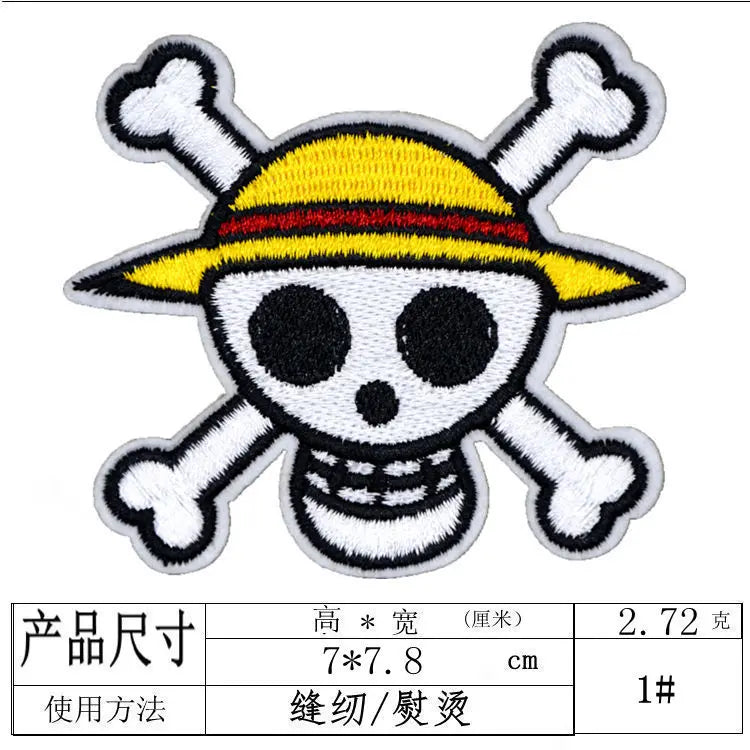 One Piece Embroidery Stickers